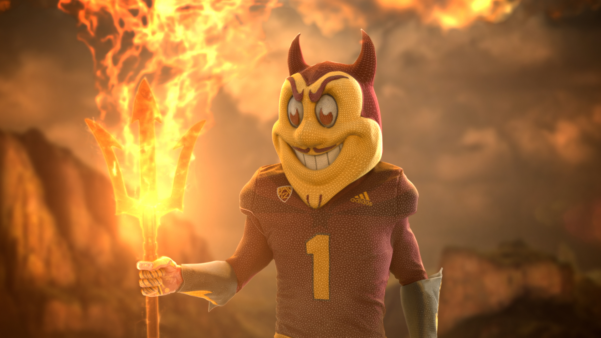 ASU Sparky – Stomp The Bus